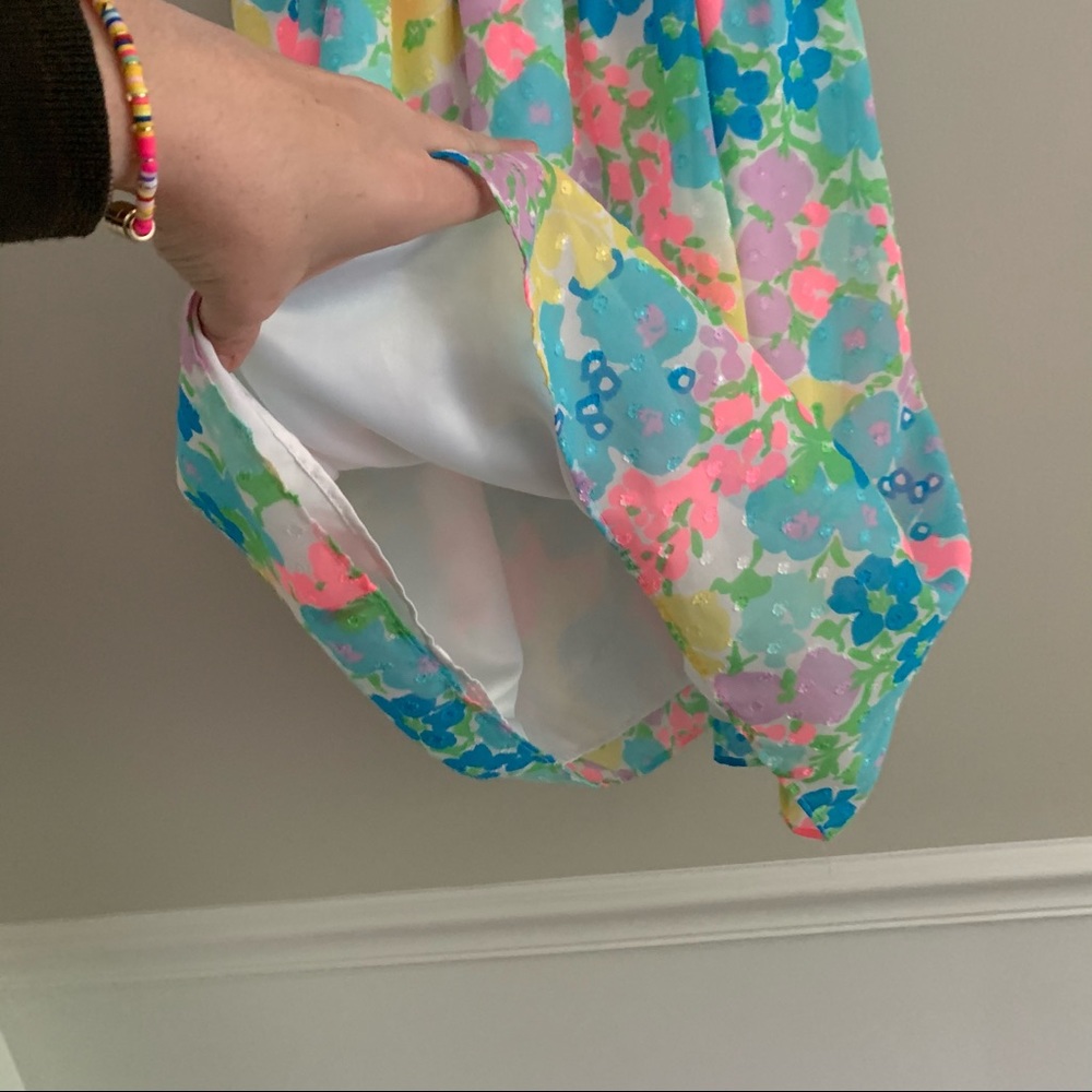 Lilly Pulitzer Danna Spring Fling Floral Dress S - Picture 4 of 12